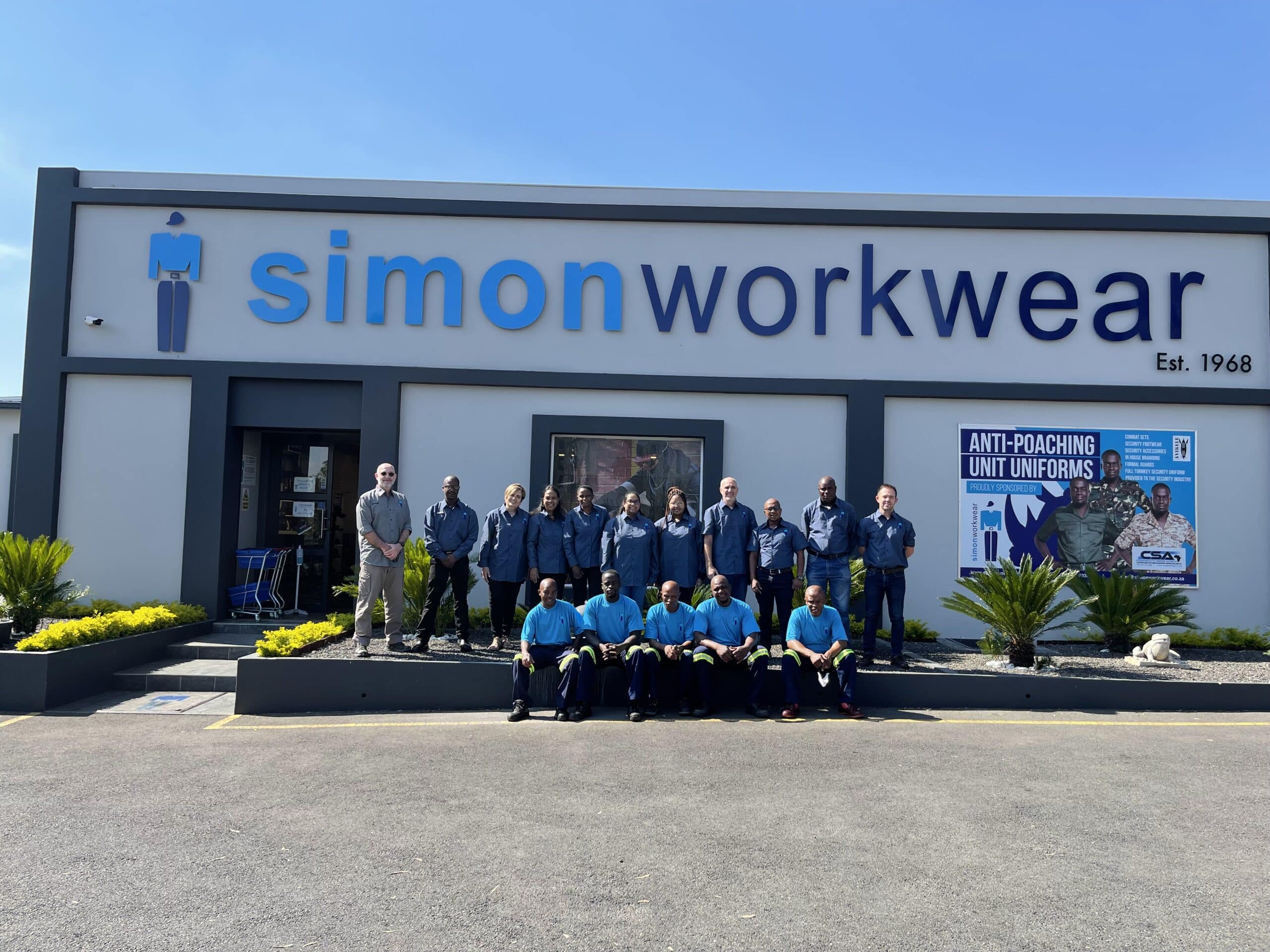 Simon workwear team