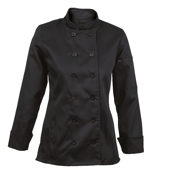 Long Sleeve Savona Chef Jacket Ladies - Simon Workwear