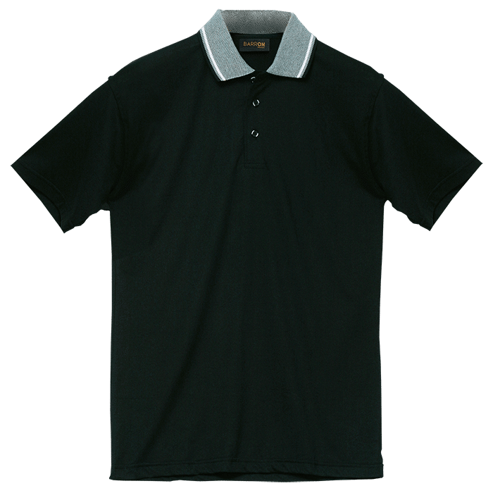 Jacquard Collar Golfer Mens - Simon Workwear