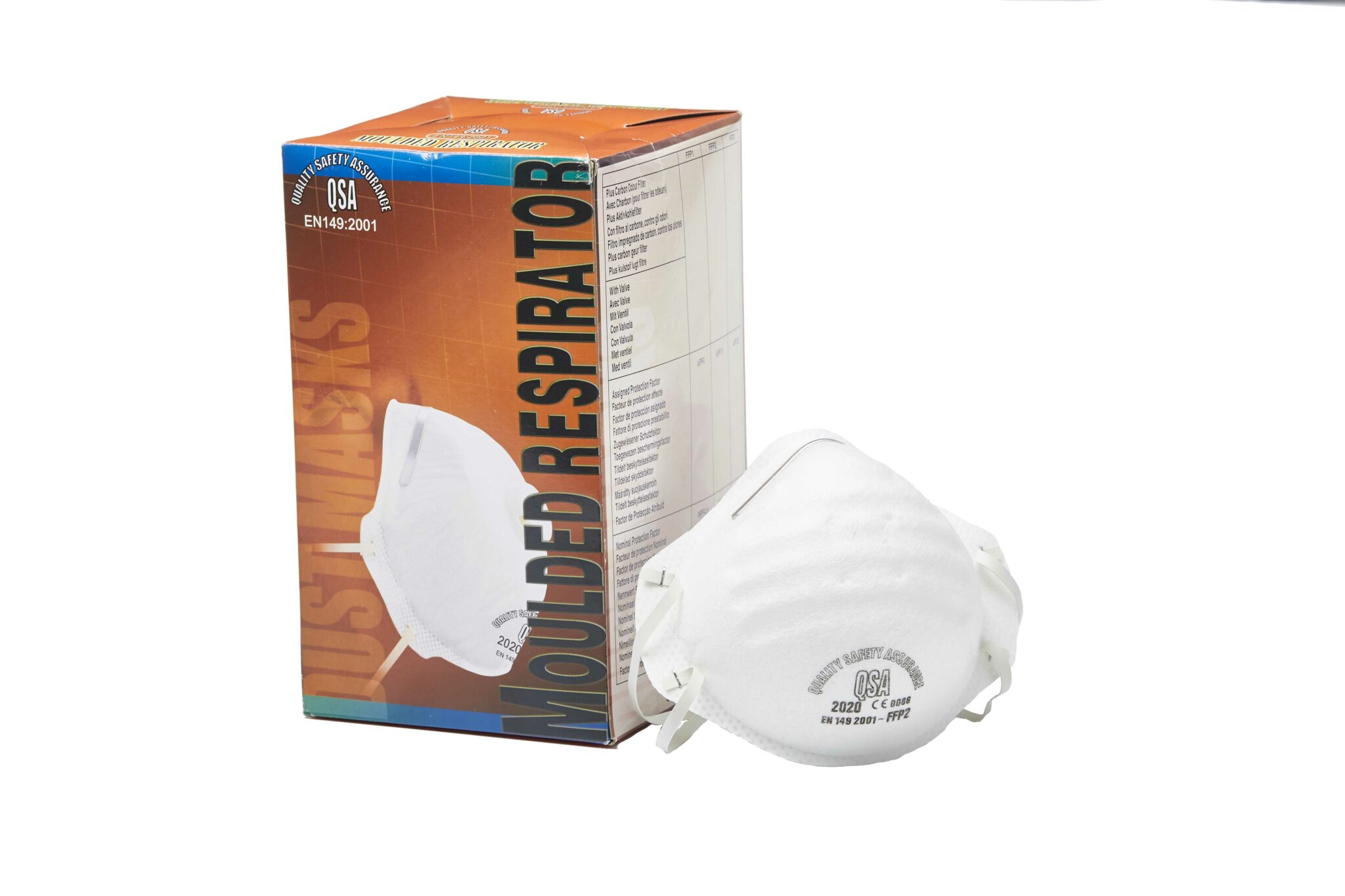 Dust Masks FFP1 (20 Per Box) - Durable & Comfortable