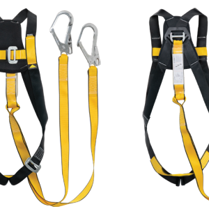 Body Harness with Scaffold Hooks & Double Lanyard